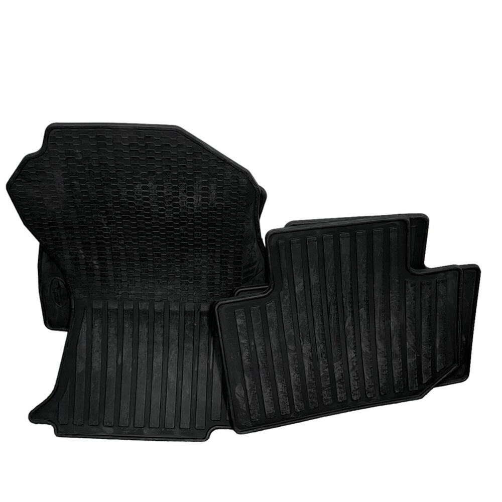 Subaru Forester 2014-2018 OEM J501SSG301 Rubber Floor Mats 4 PC Made In USA - Picture 5 of 6
